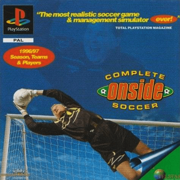Complete Onside Soccer box art for Playstation